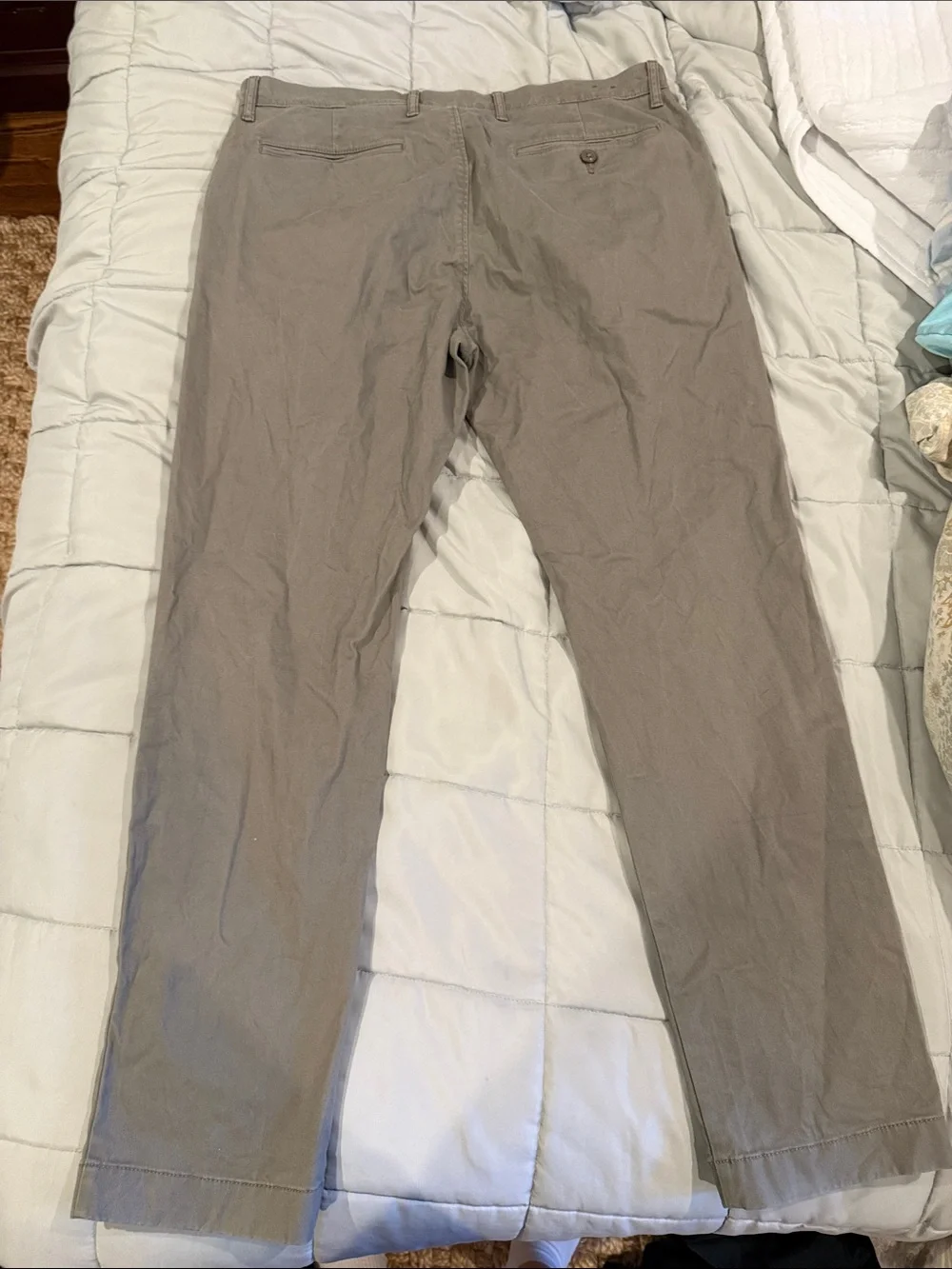 J. Crew Men's Chinos in Light Khaki